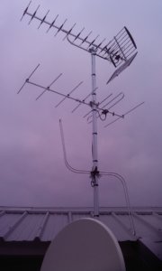 Antenne rateau